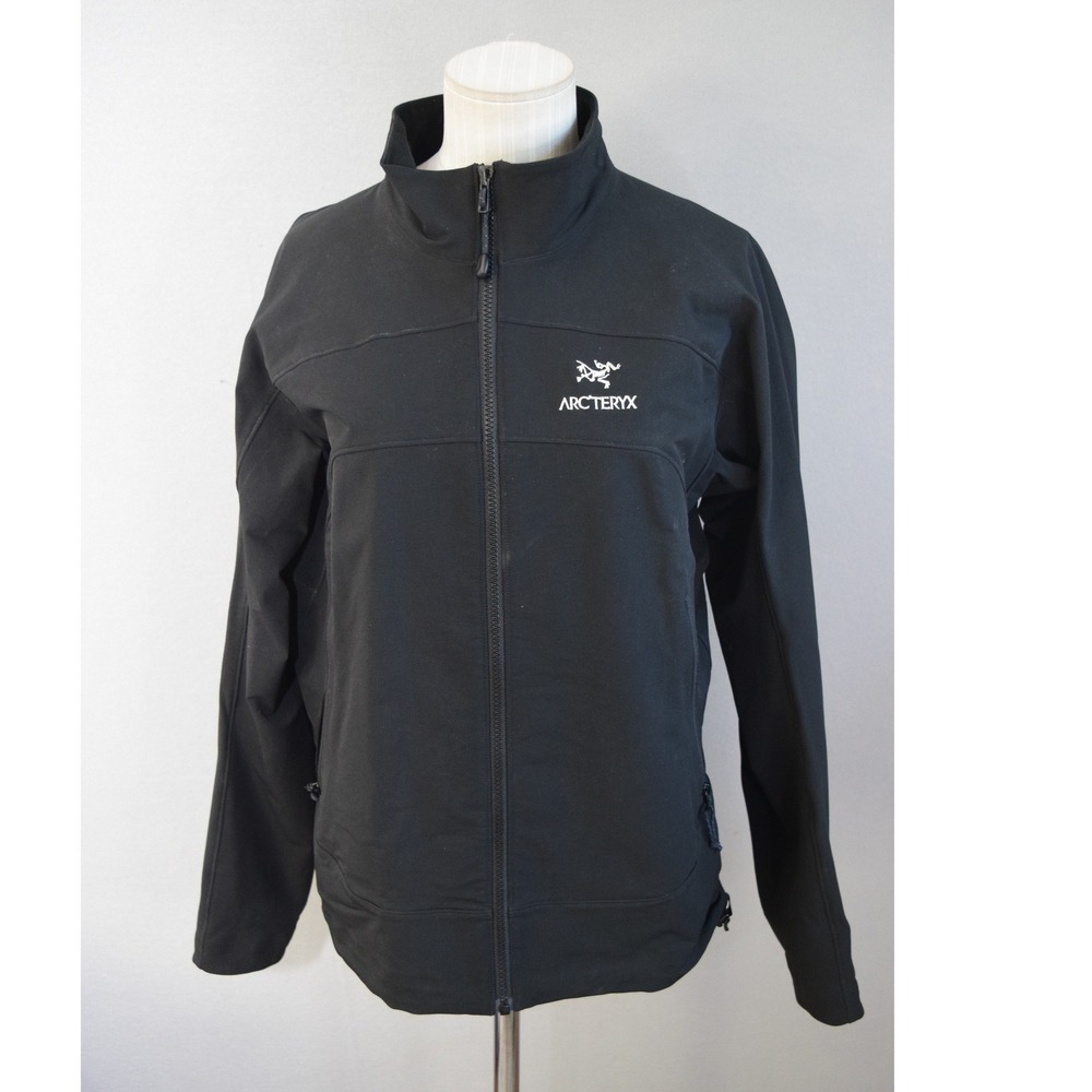 Arc'teryx Softshell Gamma Jacket XL Black Full Zip Technical Gorpcore Women